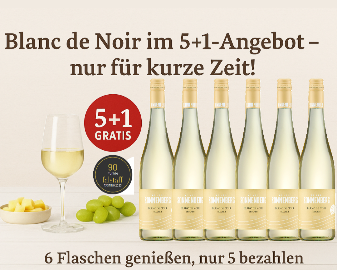 5+1 Blanc de Noir Paket