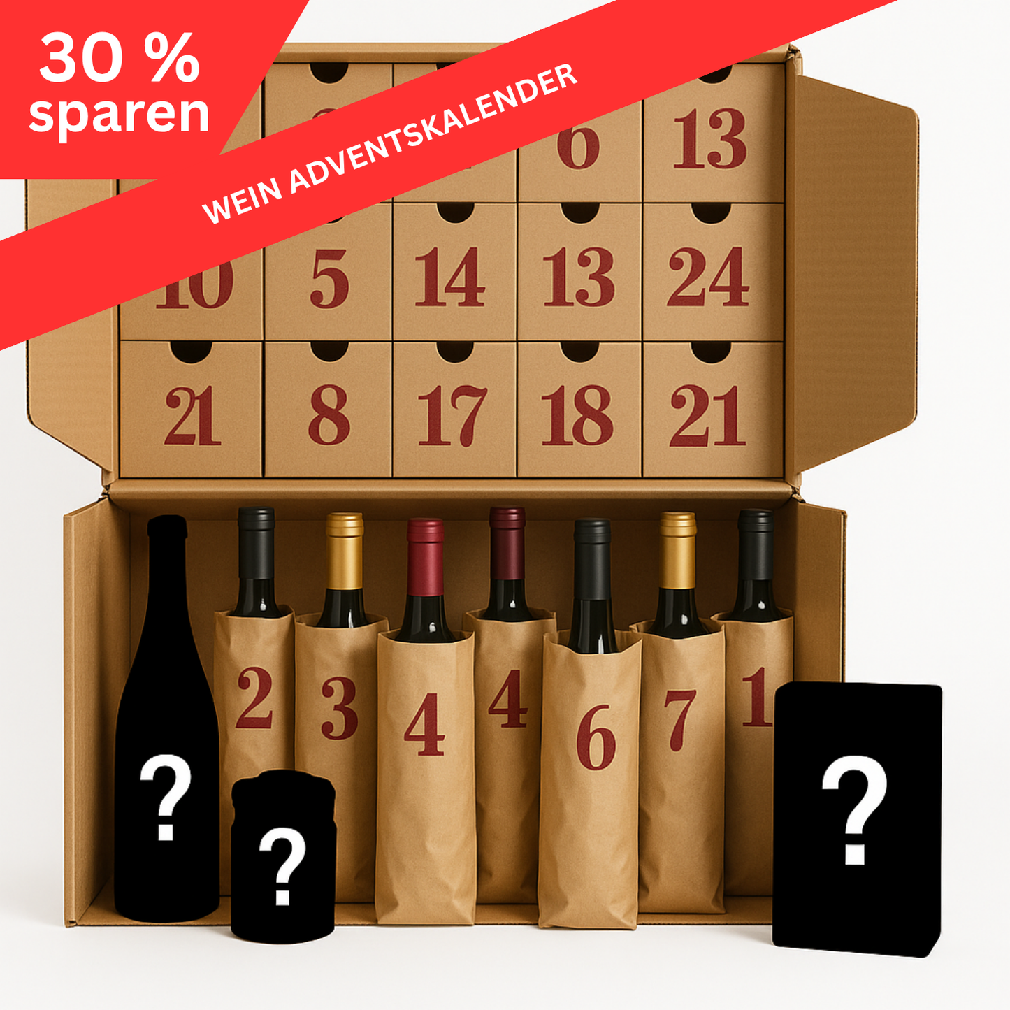 Der exklusive Wein-Adventskalender vom Weingut Sonnenberg