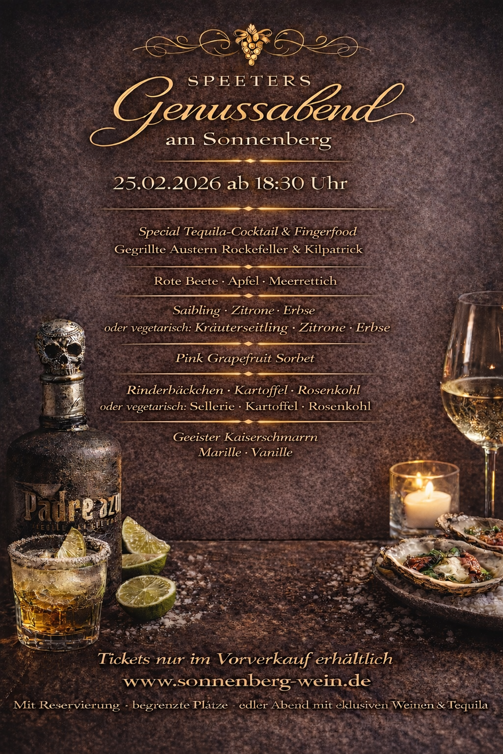 Ticket - Speeter Genussabend – Wine & Dine 25.02.206