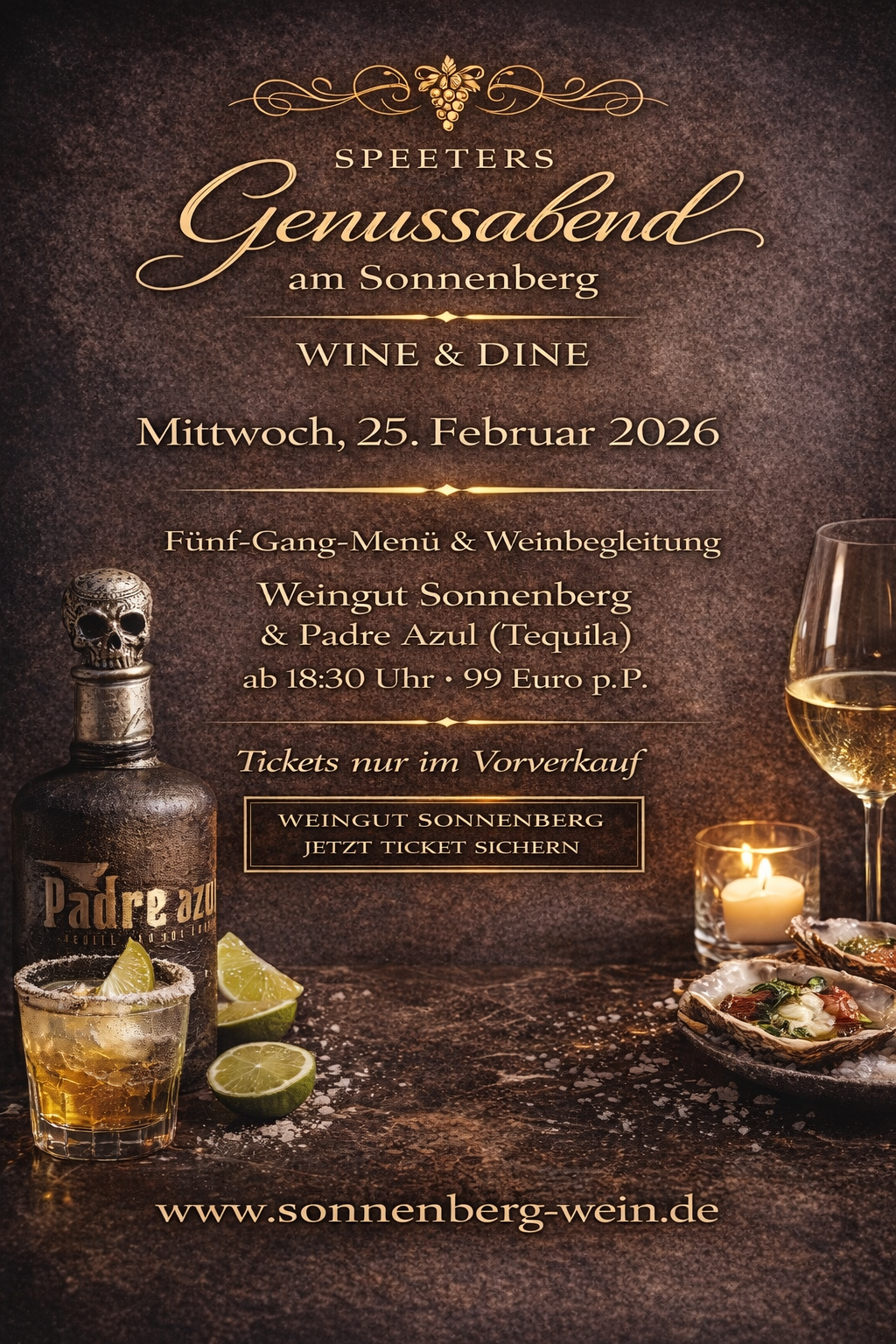 Ticket - Speeter Genussabend – Wine & Dine 25.02.206
